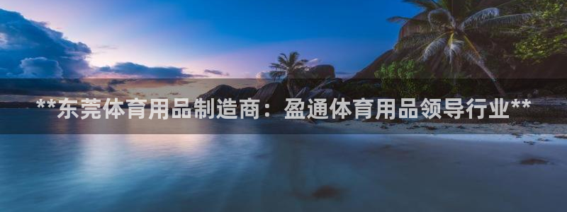 欧陆娱乐app攻略大全：**东莞体育用品制造商：盈通