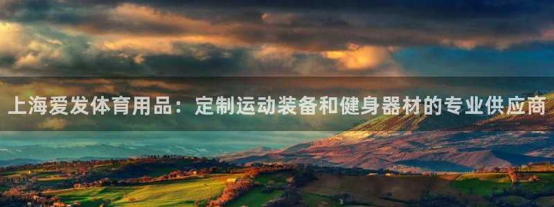 欧陆娱乐登录测速网站：上海爱发体育用品：定制运动装备