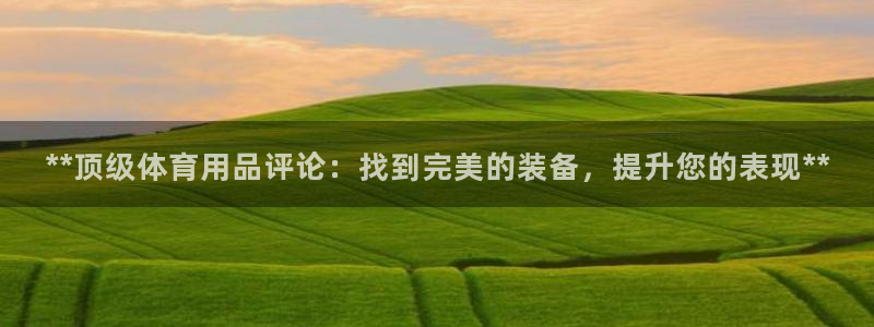 欧陆娱乐官网首页入口：**顶级体育用品评论：找到完美