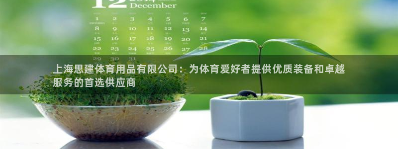 欧陆娱乐游戏特色：上海思建体育用品有限公司：为体育爱