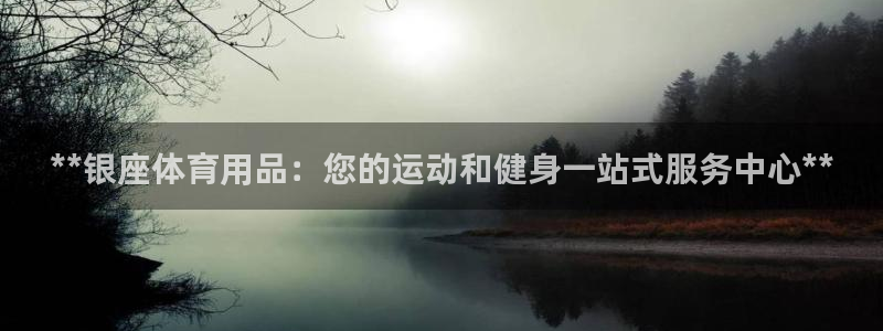 欧陆娱乐平台咋样赚钱的：**银座体育用品：您的运动和