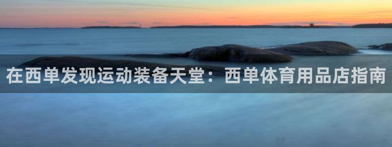 欧陆娱乐挂机怎么玩的：在西单发现运动装备天堂：西单体育用品店