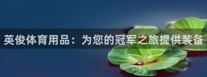 欧陆娱乐怎么注册帐号登录：英俊体育用品：为您的冠军之