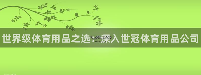 欧陆娱乐官方：世界级体育用品之选：深入世冠体育用品公